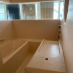 polyester badkamer toilet polyester afwerking