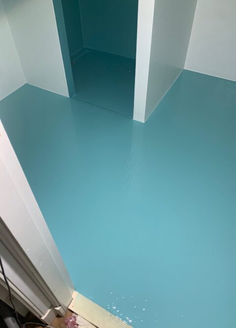 polyester badkamer toilet polyester afwerking waterdicht