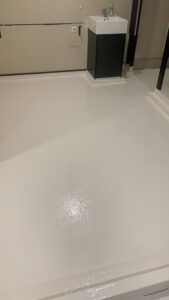 polyester vloer waterdicht